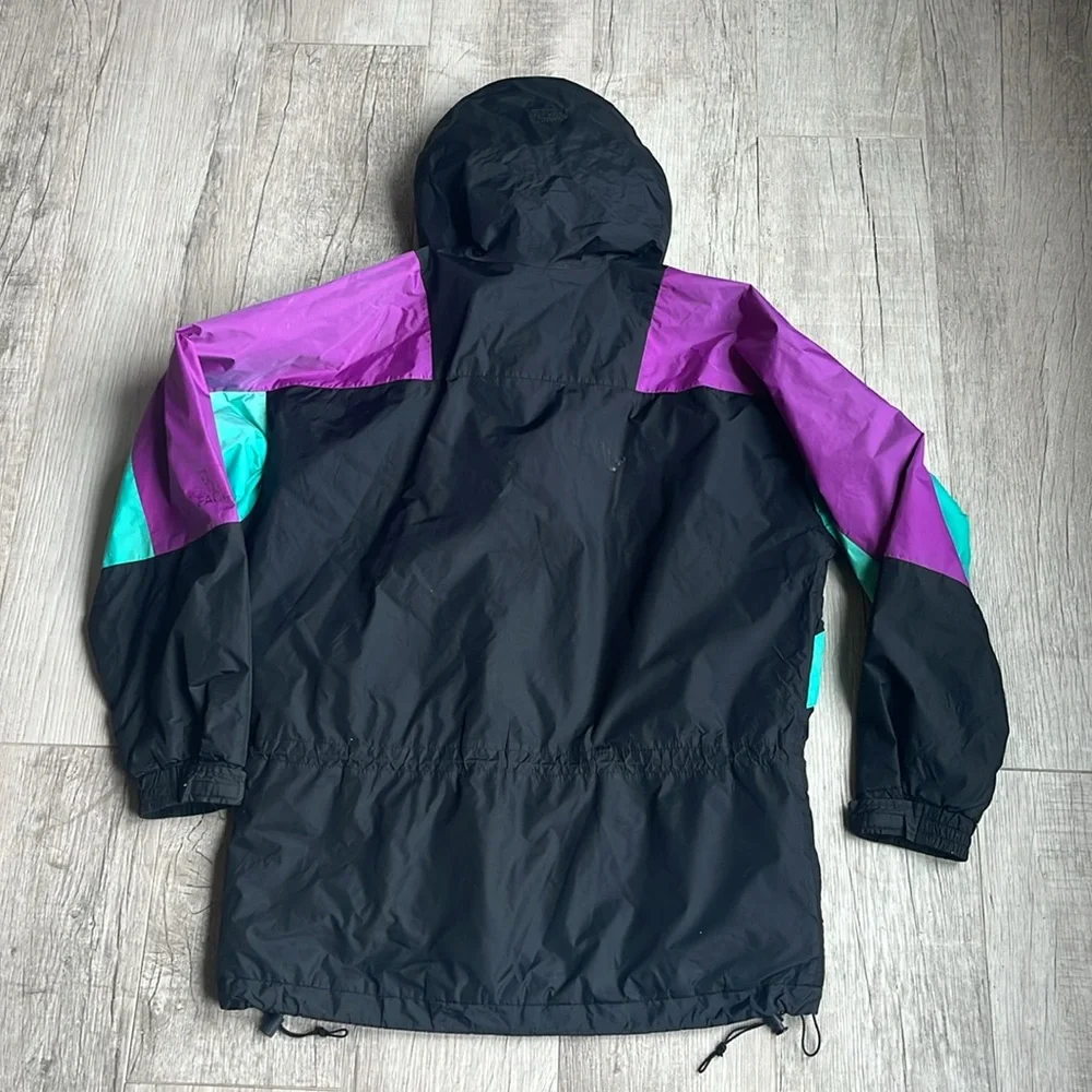 Vintage The North Face Gore-Tex‎ Colorblock Jacket USA Made Size Medium Hooded